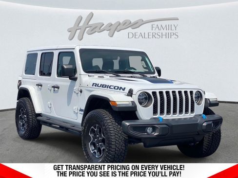 Used 2022 Jeep Wrangler Unlimited Rubicon 4xe w/ Cold Weather Group AWD/4WD image 1
