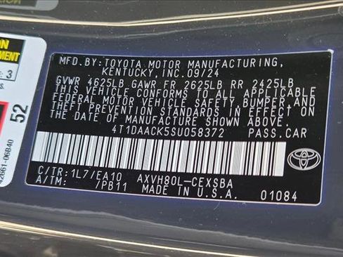 Certified 2025 Toyota Camry SE FWD image 23