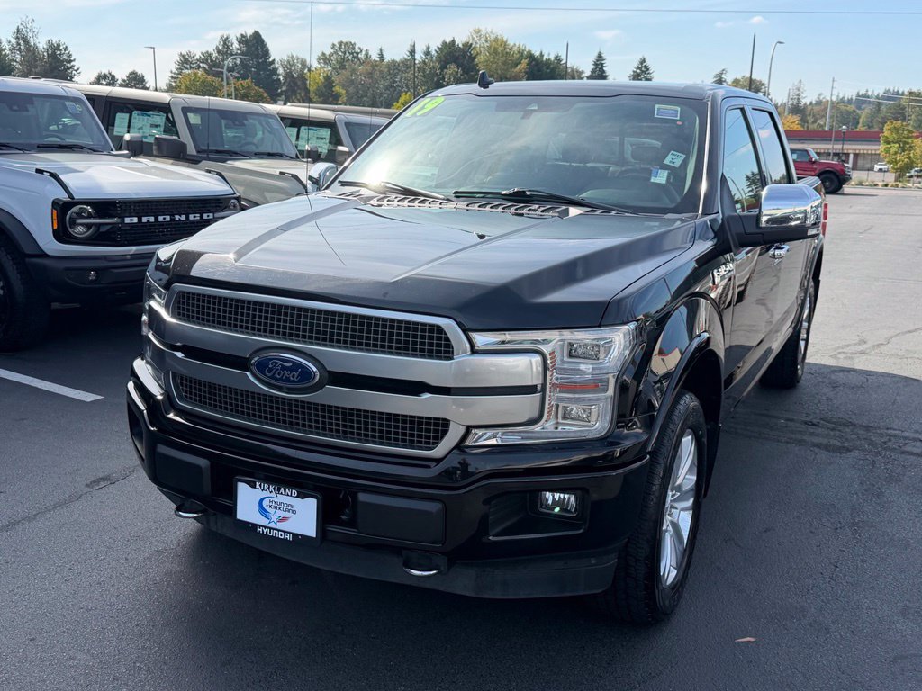 Used 2019 Ford F150 Platinum w/ Technology Package AWD/4WD image 4