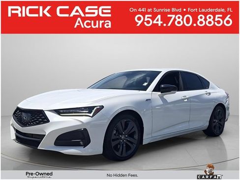 Certified 2023 Acura TLX w/ A-SPEC Pkg FWD image 1