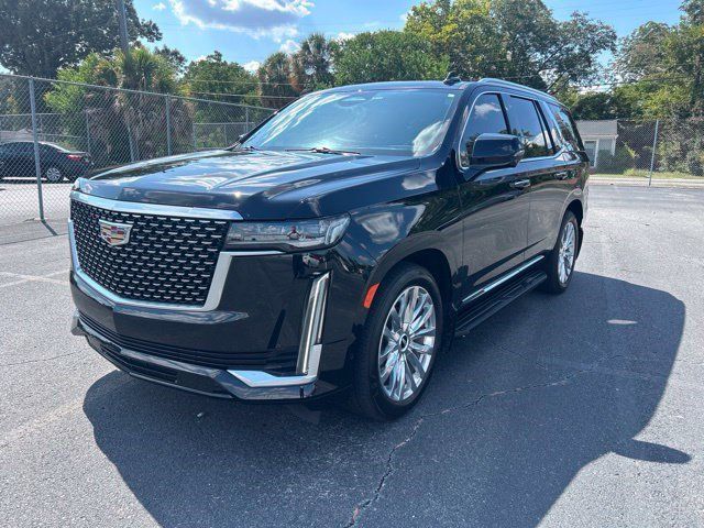 Certified 2023 Cadillac Escalade Premium Luxury w/ Performance Package RWD image 1