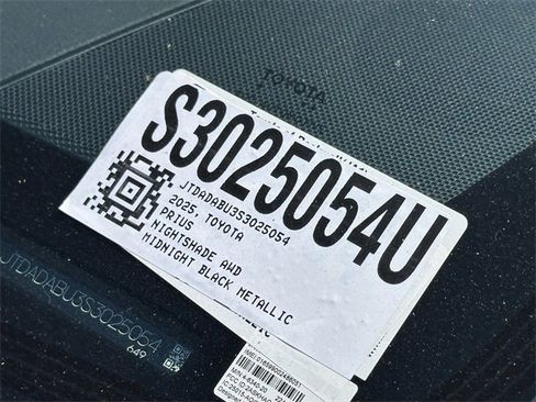 Certified 2025 Toyota Prius AWD image 34