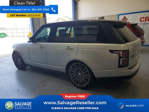 Used 2018 Land Rover Range Rover HSE AWD/4WD image 3