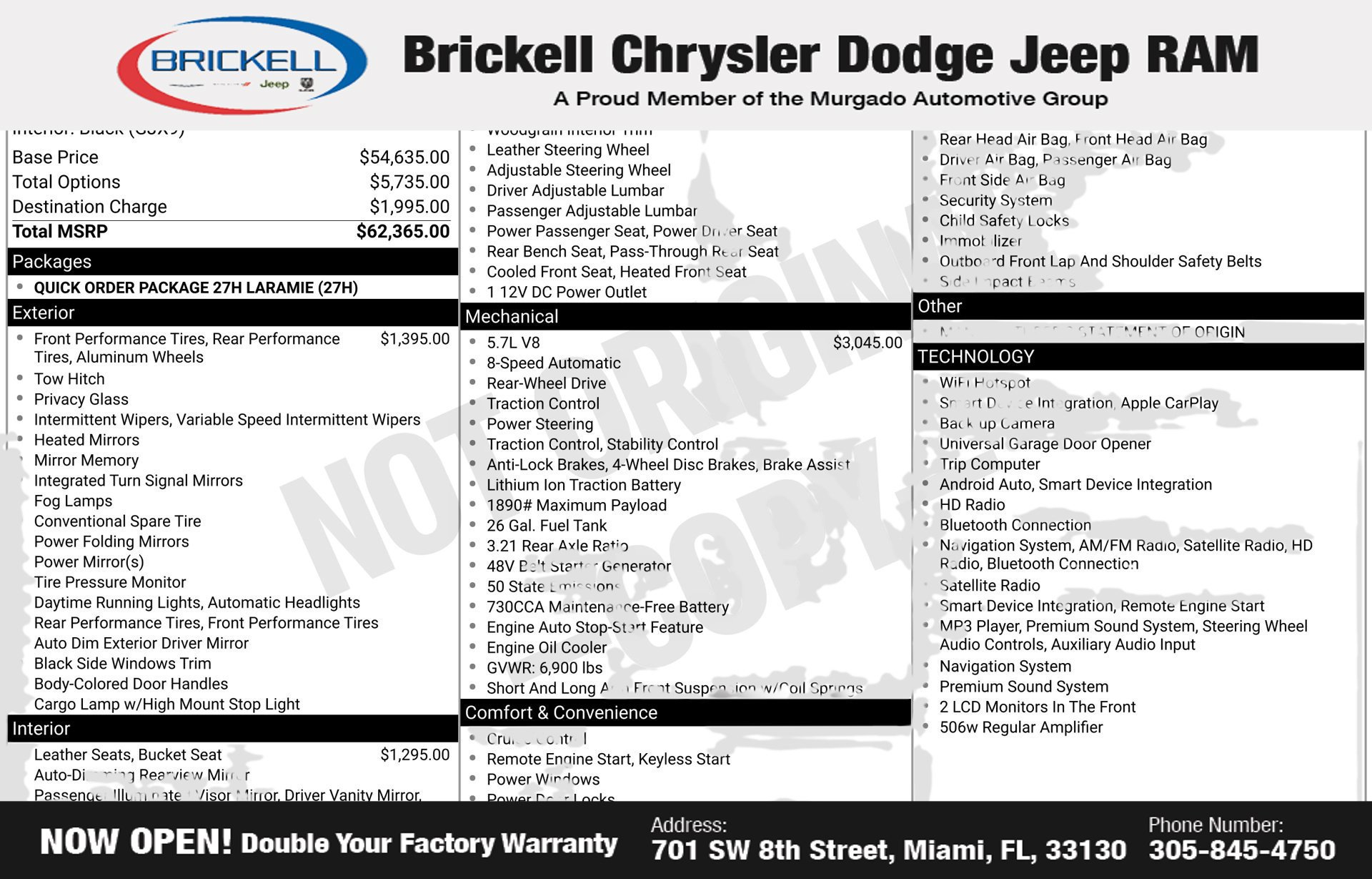Used 2024 RAM 1500 Laramie RWD image 41