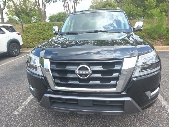 Certified 2021 Nissan Armada Platinum w/ Captain's Chairs Package AWD/4WD image 2