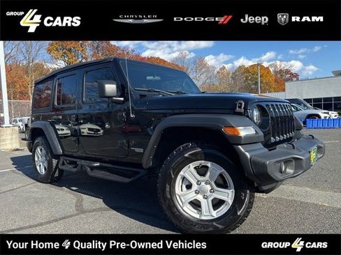 Used 2021 Jeep Wrangler Unlimited Sport image 1