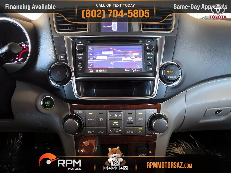 Used 2013 Toyota Highlander Limited w/ Protection Pkg FWD image 15