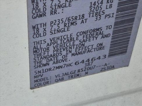 Used 2017 Nissan Pathfinder SL FWD image 15