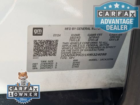 Used 2024 Chevrolet Tahoe Z71 w/ Luxury Package AWD/4WD image 38
