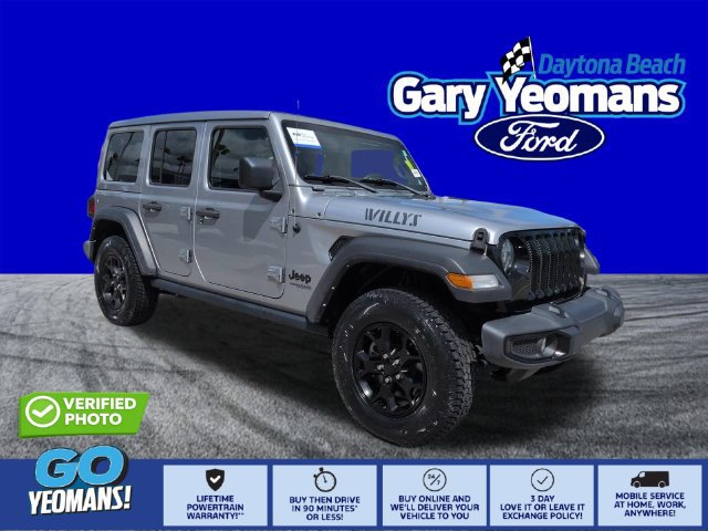 Used 2021 Jeep Wrangler Unlimited Sport AWD/4WD image 1