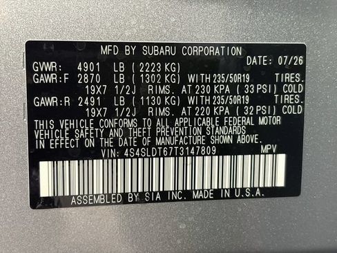 New 2026 Subaru Forester Touring AWD/4WD image 33