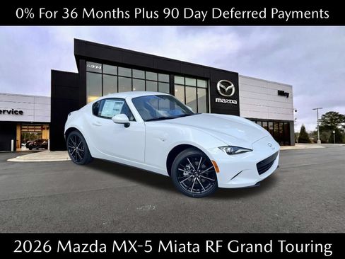 New 2026 MAZDA MX-5 Miata RF Grand Touring RWD image 1