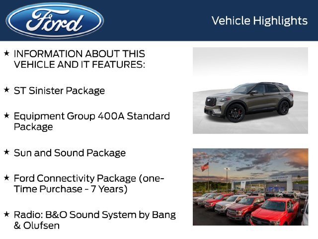 New 2027 Ford Explorer ST w/ Sun And Sound Package AWD/4WD image 4