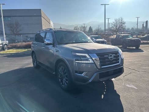 Used 2022 Nissan Armada Platinum w/ Captain's Chairs Package image 2