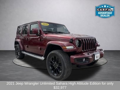 Used 2021 Jeep Wrangler Unlimited Sahara