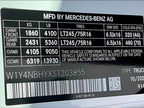 New 2025 Mercedes-Benz Sprinter 2500 image 22