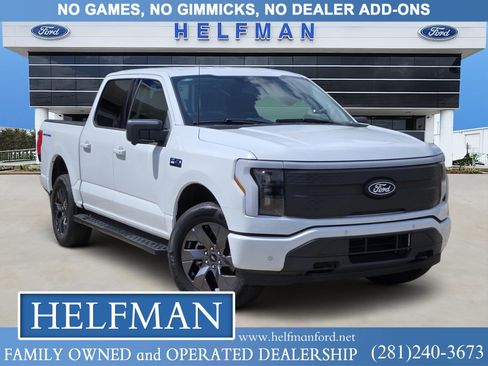 Used 2024 Ford F150 Lightning Flash AWD/4WD image 1