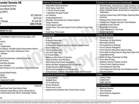 Used 2026 Hyundai Sonata SE image 5