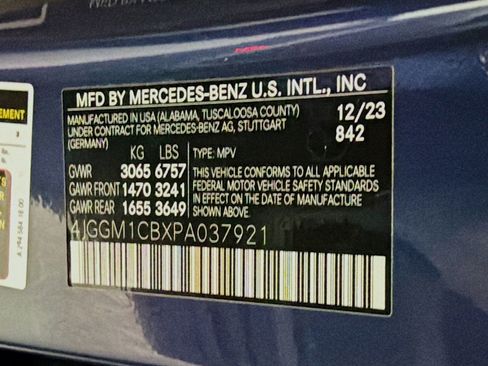 Certified 2023 Mercedes-Benz EQE 350+ 4MATIC SUV image 24