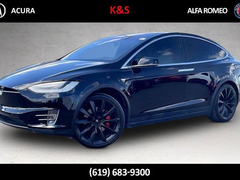 Used 2021 Tesla Model X Performance AWD/4WD image 1