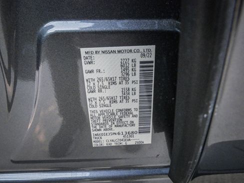 Used 2023 Nissan Frontier SV w/ SV Convenience Package image 33