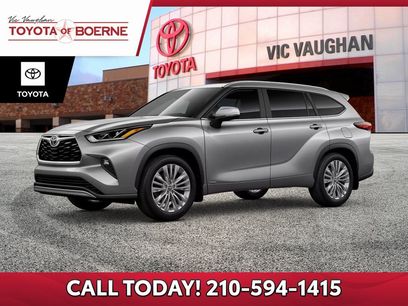 New 2025 Toyota Highlander Platinum