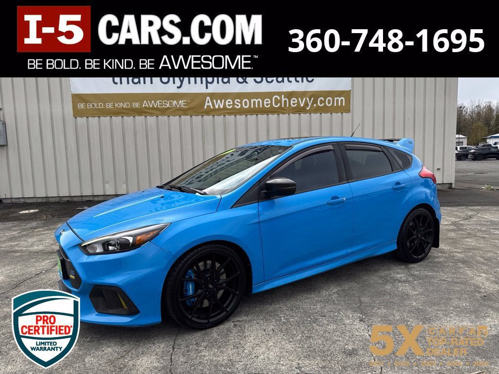 Used 2017 Ford Focus RS AWD/4WD image 1