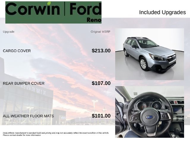 Used 2018 Subaru Outback 2.5i AWD/4WD image 3