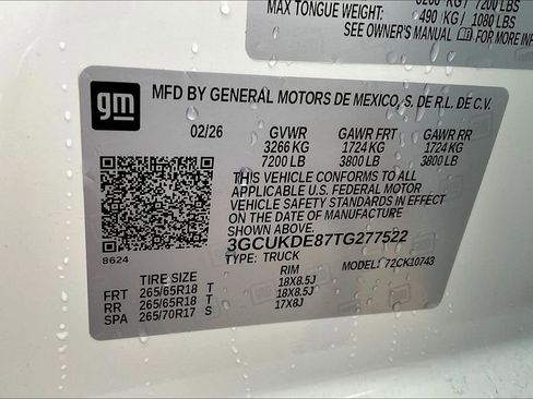 New 2026 Chevrolet Silverado 1500 LT w/ Z71 Off-Road Package AWD/4WD image 13