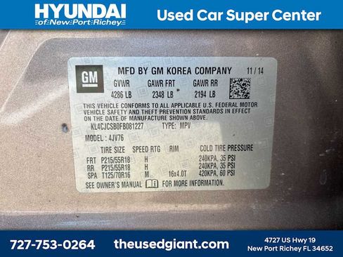 Used 2015 Buick Encore Leather image 12