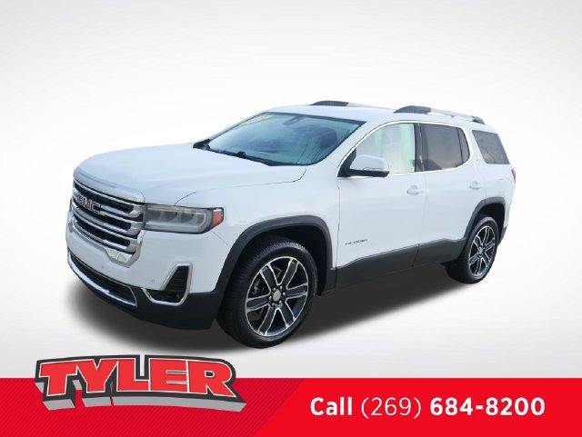 Used 2021 GMC Acadia SLT w/ Preferred Package FWD image 3
