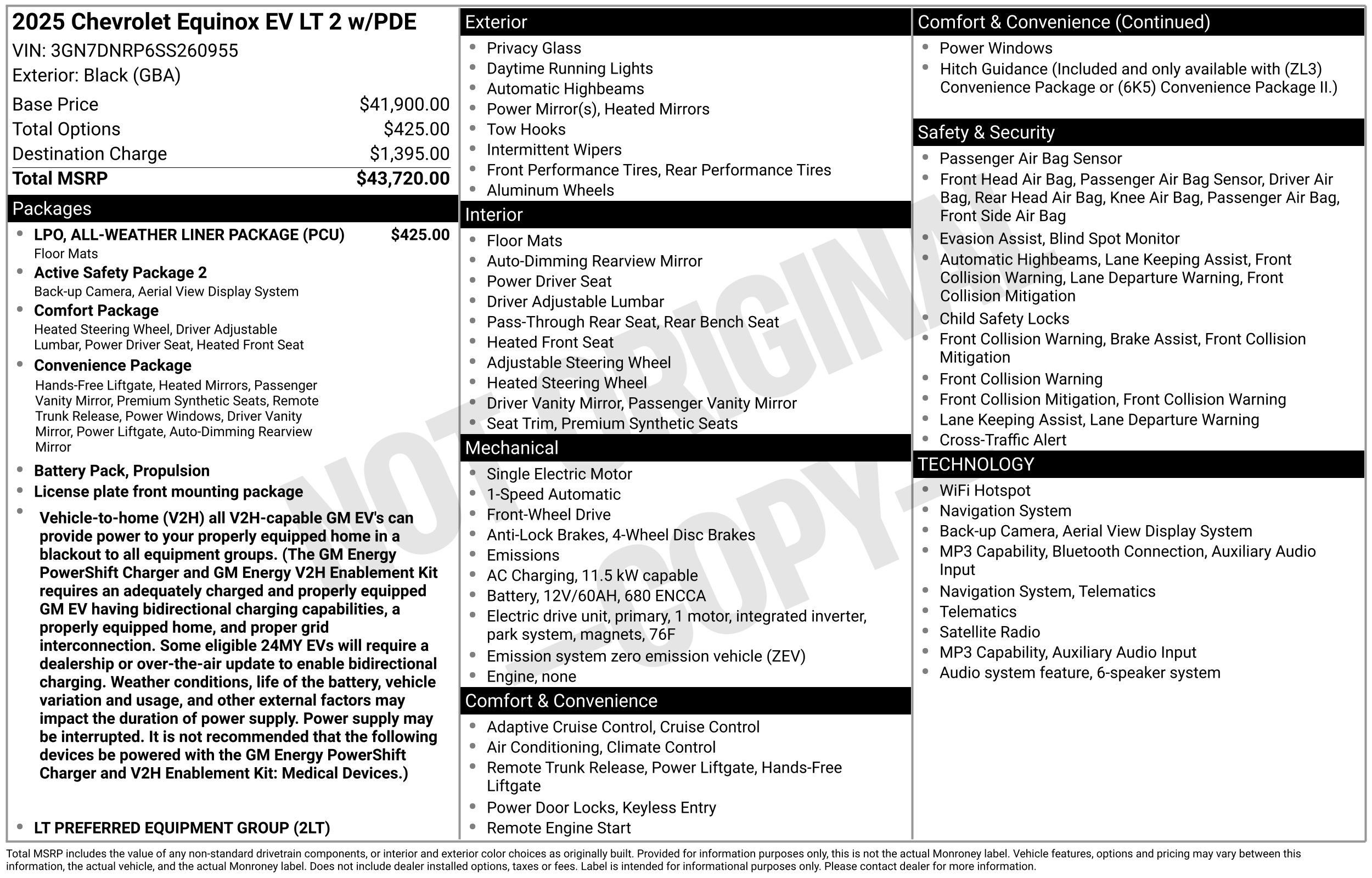 Used 2025 Chevrolet Equinox EV LT FWD image 2