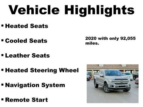Used 2020 Ford F150 Lariat w/ Equipment Group 502A Luxury AWD/4WD image 6