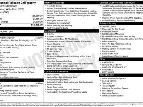 New 2026 Hyundai Palisade Calligraphy image 9