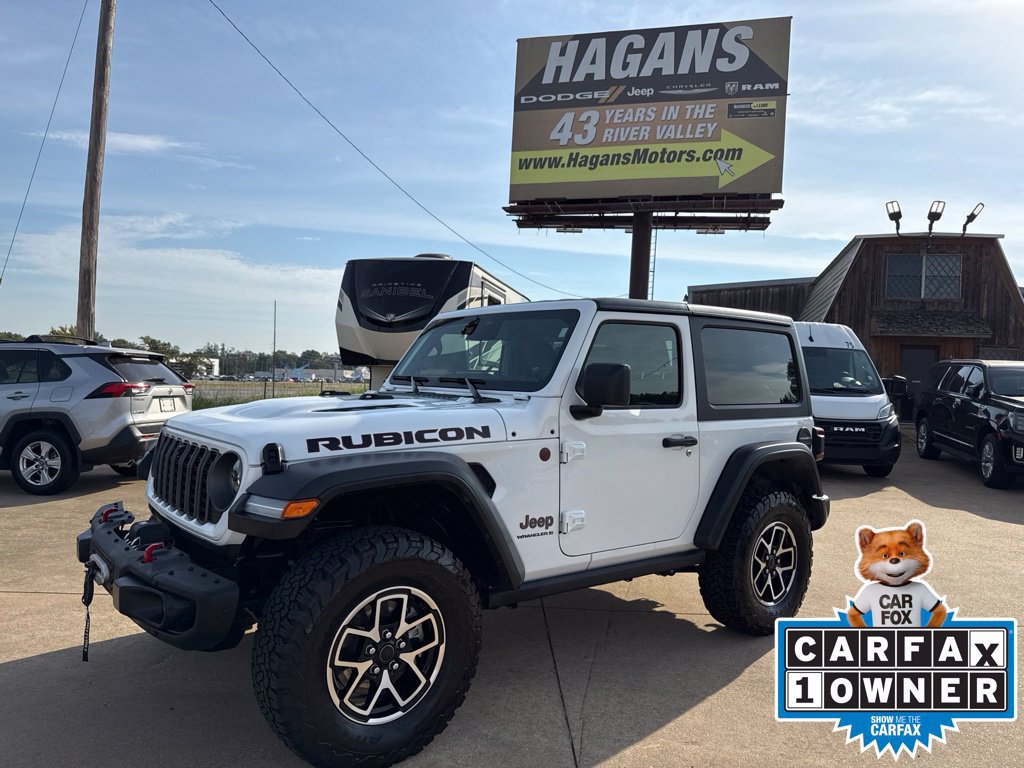 Certified 2025 Jeep Wrangler Rubicon w/ Steel Bumper Group AWD/4WD image 1