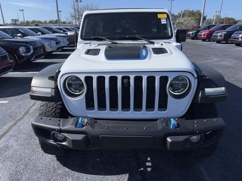 Used 2021 Jeep Wrangler Unlimited Rubicon 4xe w/ Steel Bumper Group image 2