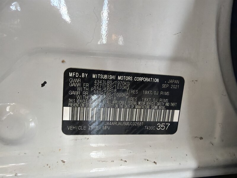 Used 2021 Mitsubishi Outlander Sport SE AWD/4WD image 28