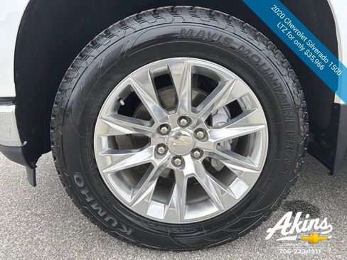 Certified 2020 Chevrolet Silverado 1500 LTZ w/ LTZ Plus Package AWD/4WD image 12