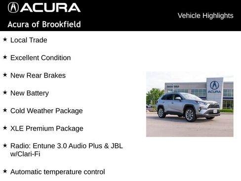 Used 2019 Toyota RAV4 XLE Premium w/ Cold Weather Package AWD/4WD image 4