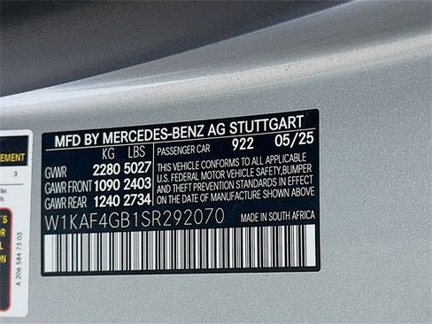 Certified 2025 Mercedes-Benz C 300 Sedan image 31
