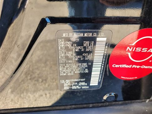 Used 2021 Nissan Armada Platinum w/ Captain's Chairs Package image 22