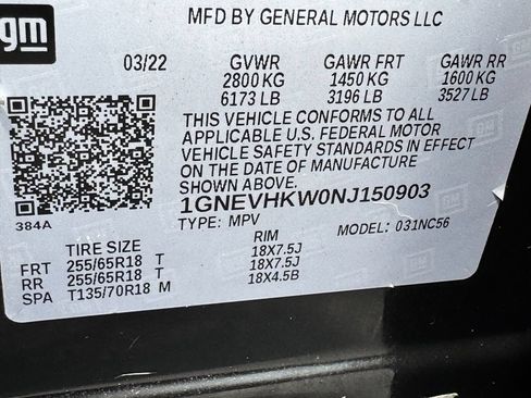 Used 2022 Chevrolet Traverse LT AWD/4WD image 37
