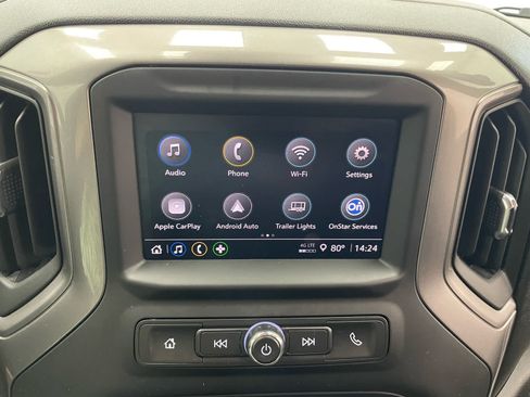 Used 2025 Chevrolet Silverado 1500 Custom w/ Turbomax Blackout Package AWD/4WD image 3