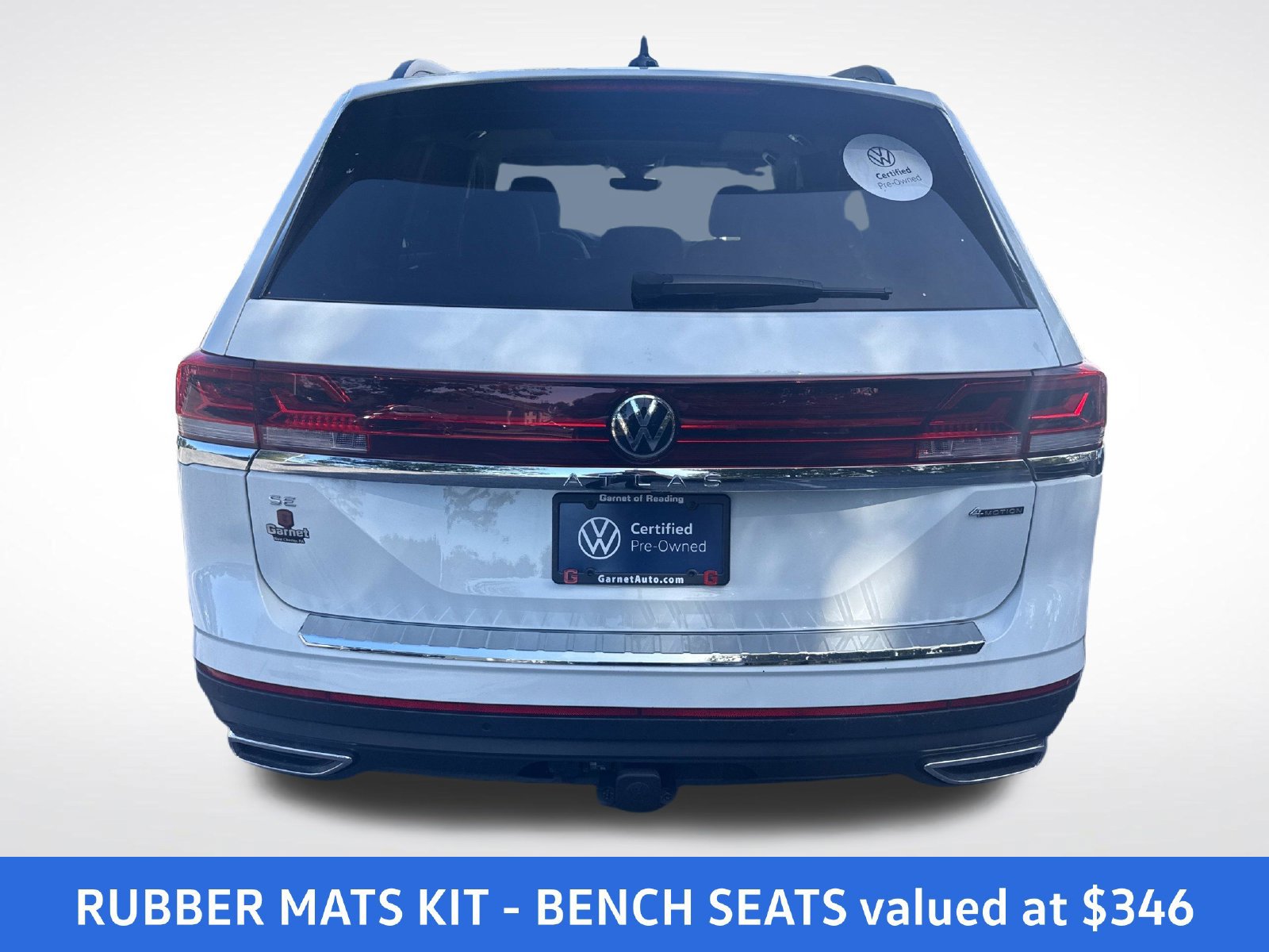 Certified 2024 Volkswagen Atlas SE w/ Panoramic Sunroof Package AWD/4WD image 4