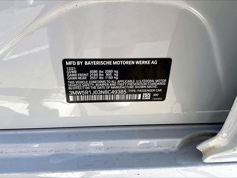 Used 2022 BMW 330i Sedan w/ M Sport Package image 34