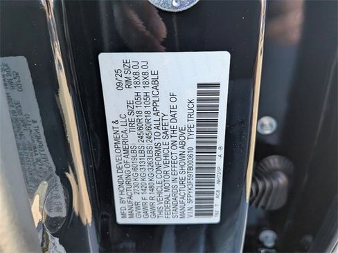 New 2026 Honda Ridgeline RTL image 33