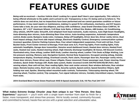 Used 2014 Jeep Grand Cherokee Overland image 2