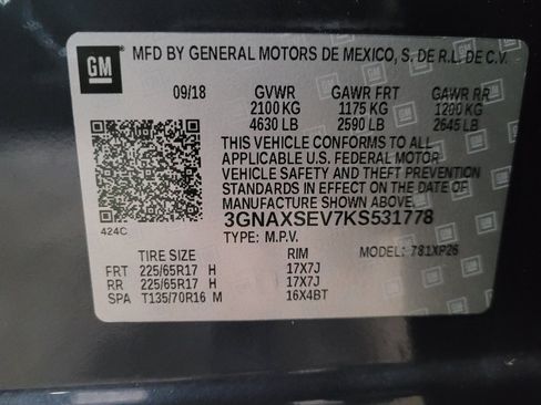 Used 2019 Chevrolet Equinox LS AWD/4WD image 33