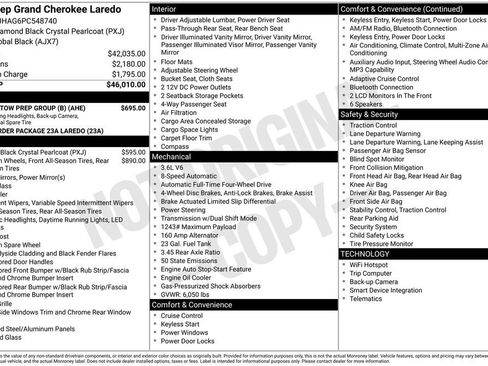 Used 2023 Jeep Grand Cherokee Laredo w/ Trailer Tow Prep Group (B) AWD/4WD image 39