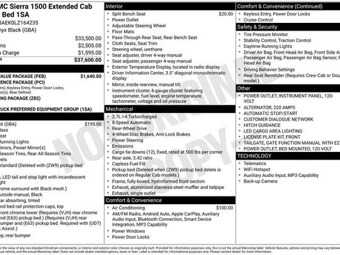 Used 2020 GMC Sierra 1500 2WD Double Cab w/ Sierra Value Package image 11